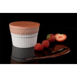 Individual Raspberry & Strawberry Cream Souffle